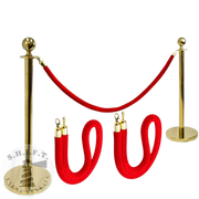 Red Ropes (Gold Trim)